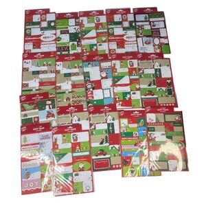 Holiday Style Christmas Gift Tags Bundle New Assorted Pack Self Stick